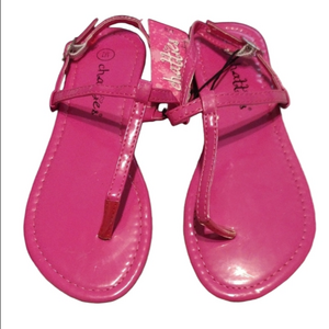 Girls/Kids Pink Patent Leather Sandals New with Tags!!